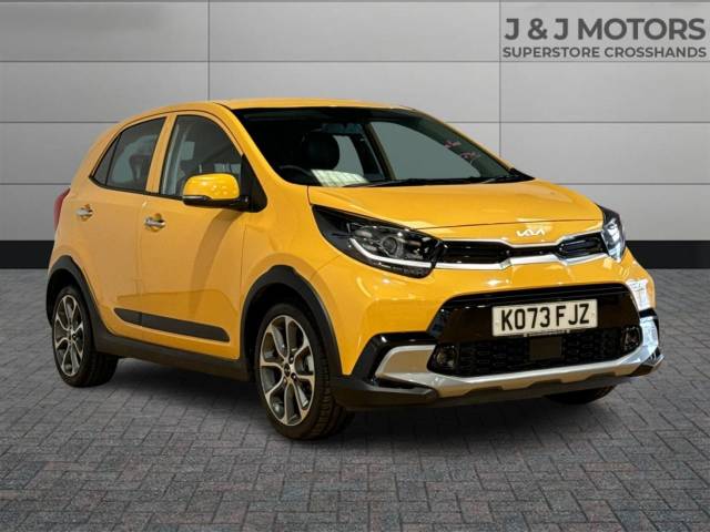 Kia Picanto 1.0 X-LINE S AUTO Hatchback Petrol Yellow