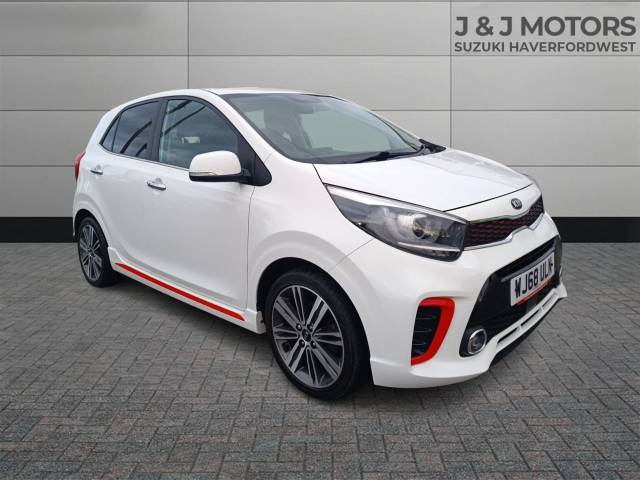 Kia Picanto 1.0T GDi GT-line S 5dr Hatchback Petrol White