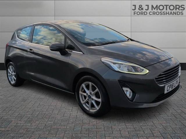 Ford Fiesta 1.0 EcoBoost Zetec 3dr Hatchback Petrol Grey