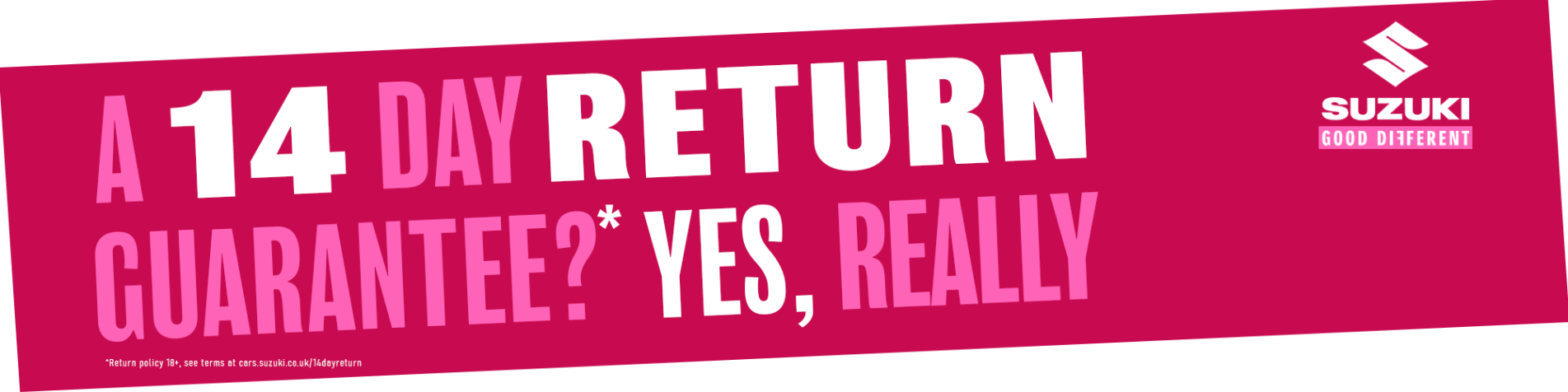 14 Day Return Guarantee